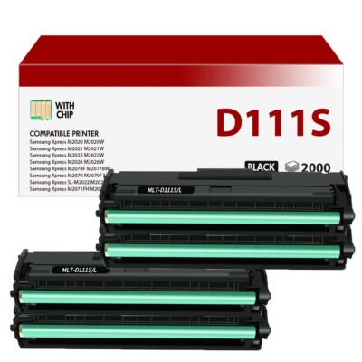 1-4XL Toner für Samsung Xpress M2020 M2070W M2026 M2022 M2070FW M2026W MLT-D111S