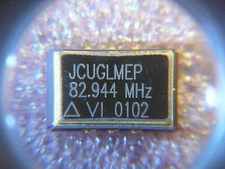 VECTRON JCUGLMEP-82M944 VCXO, CLOCK 15 MHz - 180 MHz PECL OUTPUT **NEW** Qty.2
