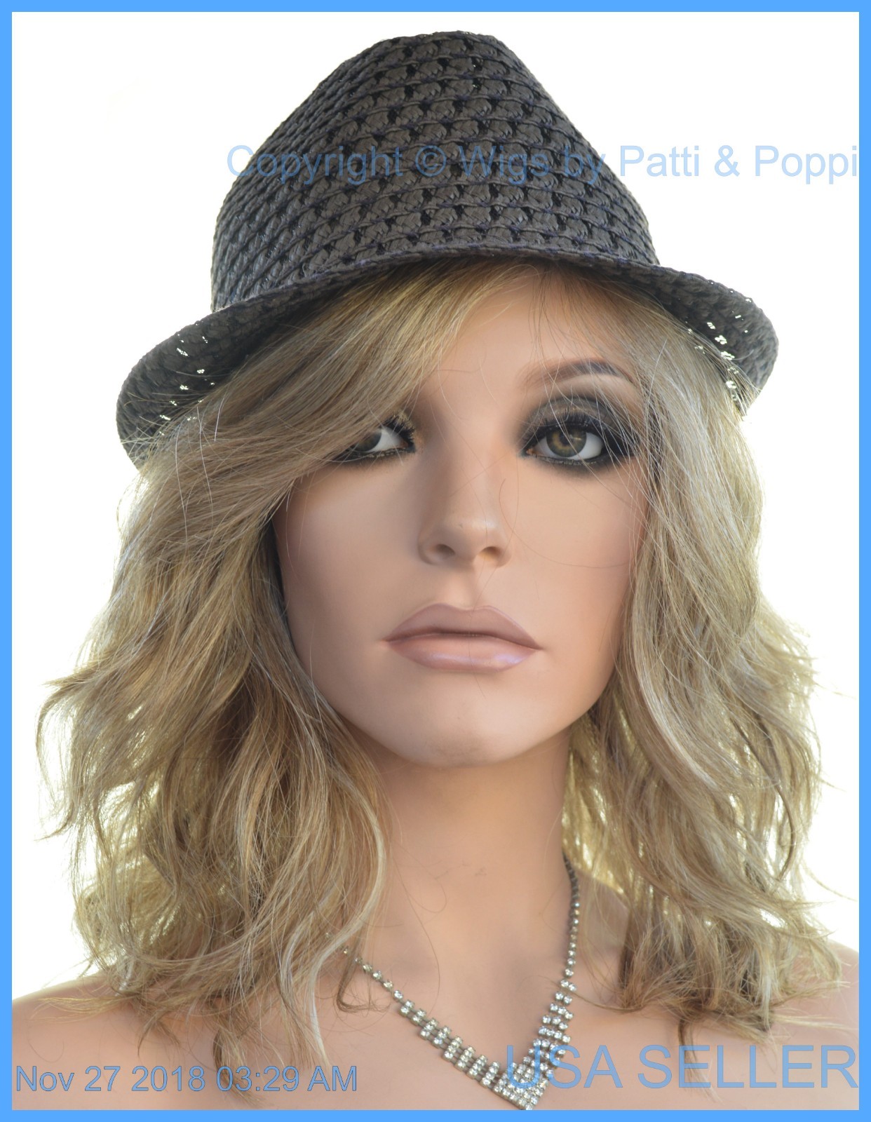 FINN ESTETICA LACE FRONT WIG R12/26CH MID LENGTH LAYERED WAVES NEW