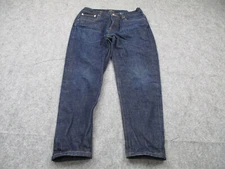 APC Jeans Mens 31x25 Petit New Standard Blue Denim Button Fly Selvedge