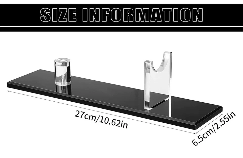 Soporte de exhibición de cuchillos SCREAM soporte de estante con placa grabada! Foto 4 de 4