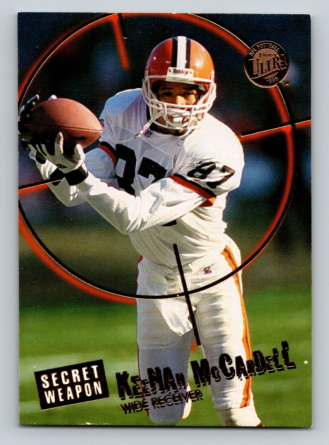Keenan McCardell 1996 Ultra #196 Cleveland Browns