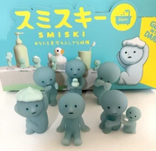 SMISKI Bath Series Mini Figure 6 Types Set No Box New
