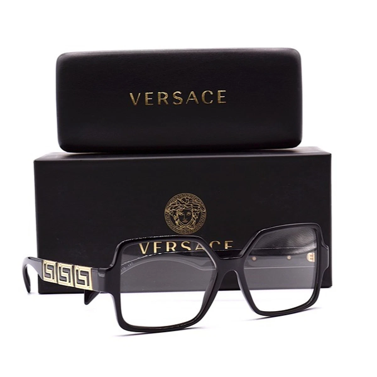 Versace VE3337 Eyeglasses GB1 Black