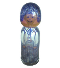 Vera WALTHER Manufaktur Germany Studio-Glas KUNSTGLAS Figur VATER 8 cm 