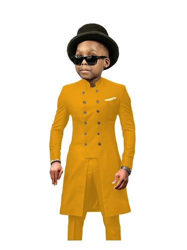 2 Piece Suit Formal Party Jacket Customized Roupa Pra Menino Trajes Para - Picture 19 of 32