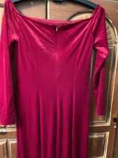 TTY Bridal Off The Shoulder Stretch Velvet Mermaid Evening Gown Long Dress 6