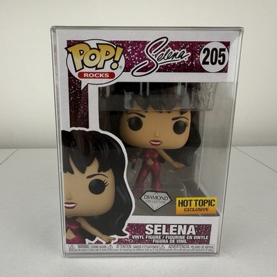 Selena Funko Pop #205 Rocks Diamond Collection Hot Topic Exclusive 