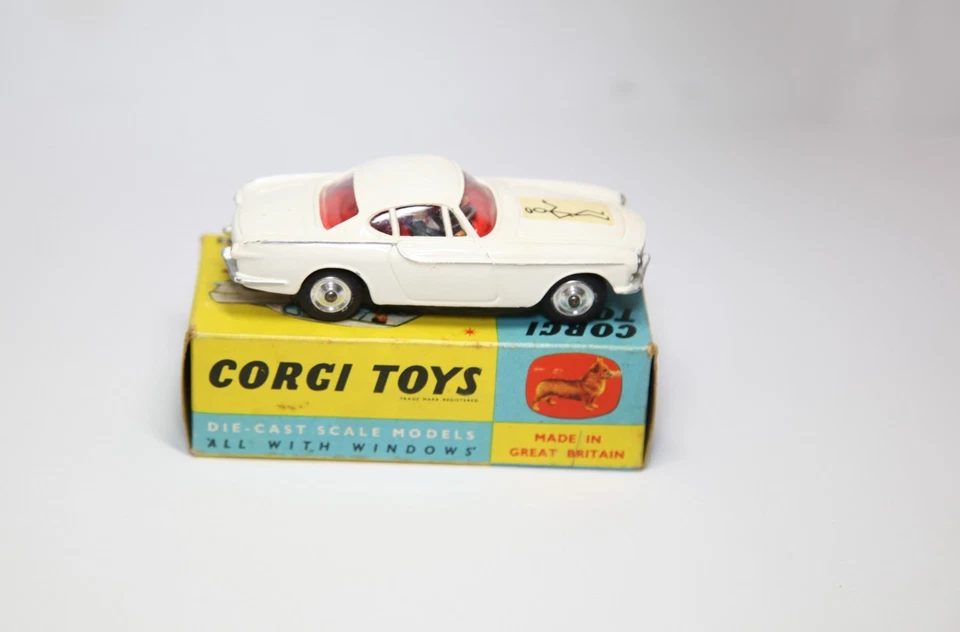 Corgi 258 The Saint's Volvo P1800 In Original Box - Excellent Vintage 1960s - Image 3 of 4