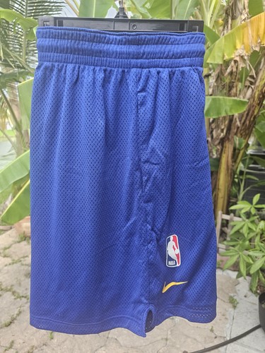 SIZE 3XL NIKE Dri-FIT NBA Shorts Blue Golden State Warriors loose fit FV1992 495 - Picture 6 of 7