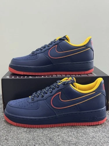 Nike Air Force 1 07 LV8 - Midnight Navy / Blue Void - UK 7 - HV5752-401