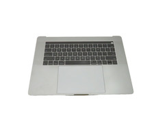 Apple MacBook Pro A1707 2016 15" Palmrest w/Touchpad Keyboard Battery Space Gray