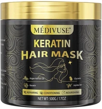 Deep Conditioning Hair Mask - Keratin with Argan Oil - Giant 