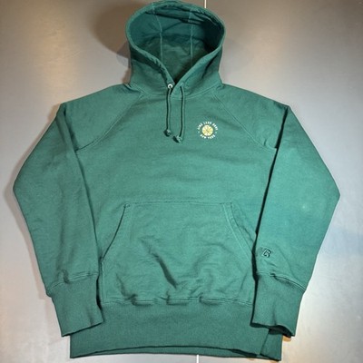 aime leon dore New Balance hoodie Medium Green Apple Logo New York
