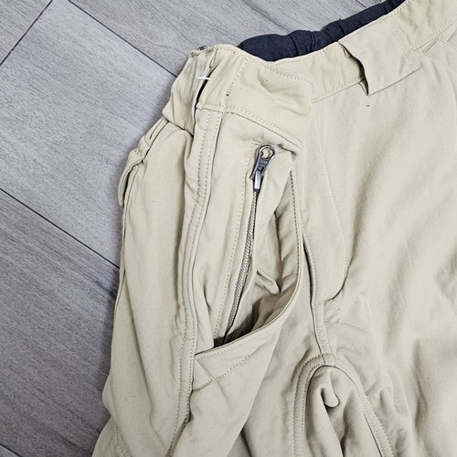DULUTH TRADING Fire Hose Fleece Lined Relaxed Fit work Pants Cargo Khaki 32x34 - Picture 5 of 9