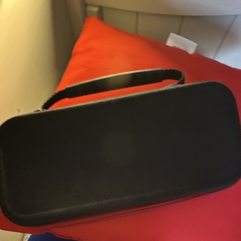 Black Red Hard Shell Travel Case for Nintendo Switch Console Padded Partitions