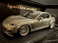 ignition model 1/18 Mazda RX-8 SE3P RE Amemiya Matte Gun Metallic IG3180