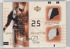 2001-02 Upper Deck Mask Collection Double 13/50 Keith Primeau #DP-KP Patch 0uj7
