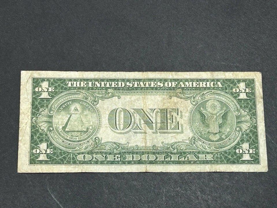 1935 A $1 ***North Africa*** Silver Certificate Note US Bill LOW Shipping!!! - Image 2 of 2
