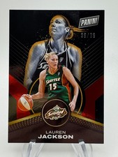 2025 WNBA Player of the Day LAUREN JACKSON Red Prizm /99 #57 Seattle Storm