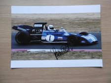 Jackie Stewart autograph signed 20x30 cm picture
