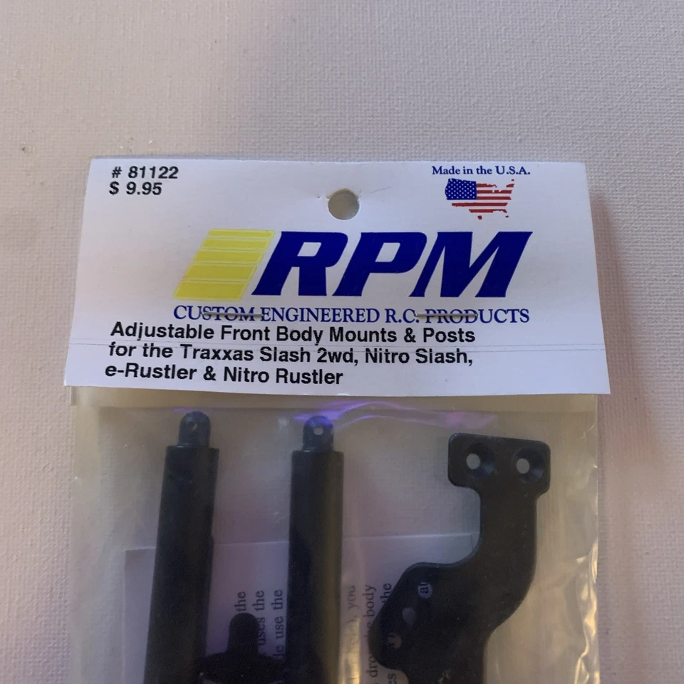 RPM Adjustable Front Body Mounts & Posts 81122 NEW - Image 2 of 3