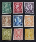 CKStamps: US Stamps Collection Scott#581/591 Mint H OG Incomplete