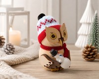 Kuhnert - Minieule Mit Schneemann - Neuheit 2026 Ca. 7 Cm