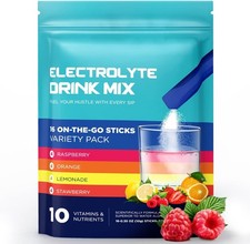 Hydration Electrolytes Powder Packets - Liquid Replenisher  Recovery Drink