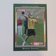 Topps 2006 Topps Total Brodie Croyle Rookie Card #516 Kansas City Chiefs. rookie card picture