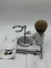 Muhle Traditional 3-piece Safety Razor Set,  # S 091 M 89 SR