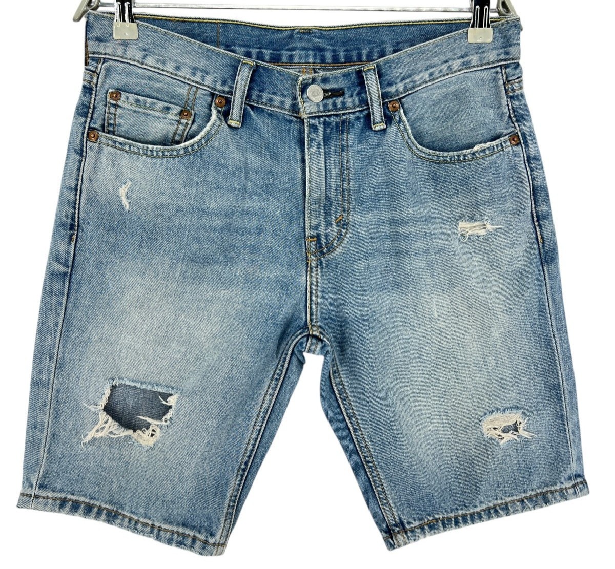 LEVI'S STRAUSS&CO 511 Men Denim Casual Chino Shorts Blue Size W30