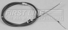 Genuine FIRST LINE Brake Cable for Volkswagen Polo TDi AFN / ASV 1.9 (1/00-9/01)