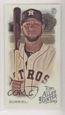 2019 Topps Allen & Ginter Mini Allen & Ginter Logo Back Yuli Gurriel #219 0c6