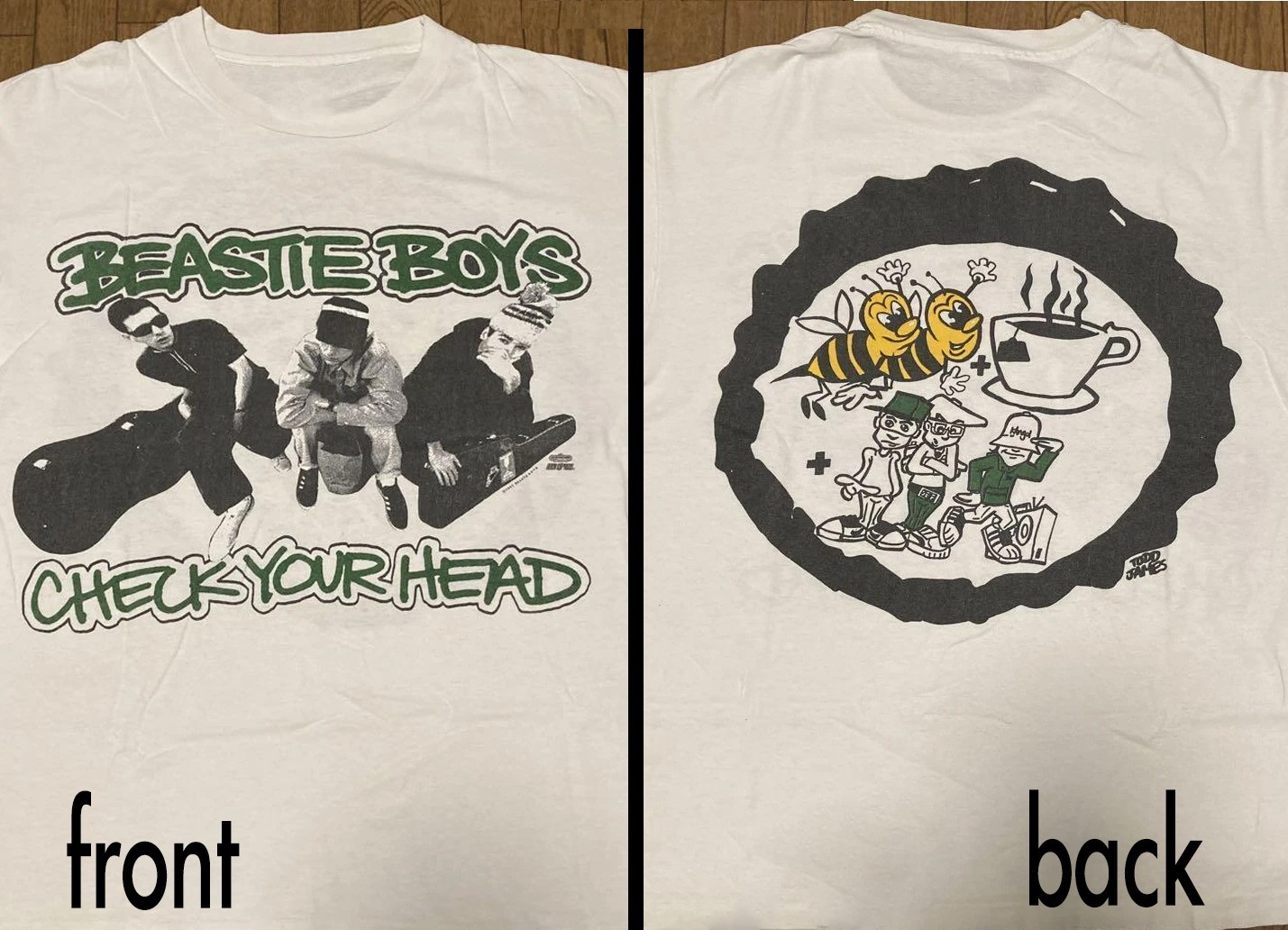 Collection Beastie Boys Check Your Head 90s Reprint  All Size Tee B07.359