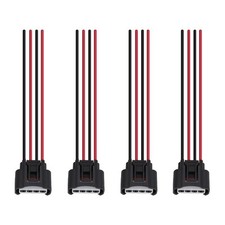4 Packs Ignition Coil Female Connector Plug Harness Pigtail Compatible with T...