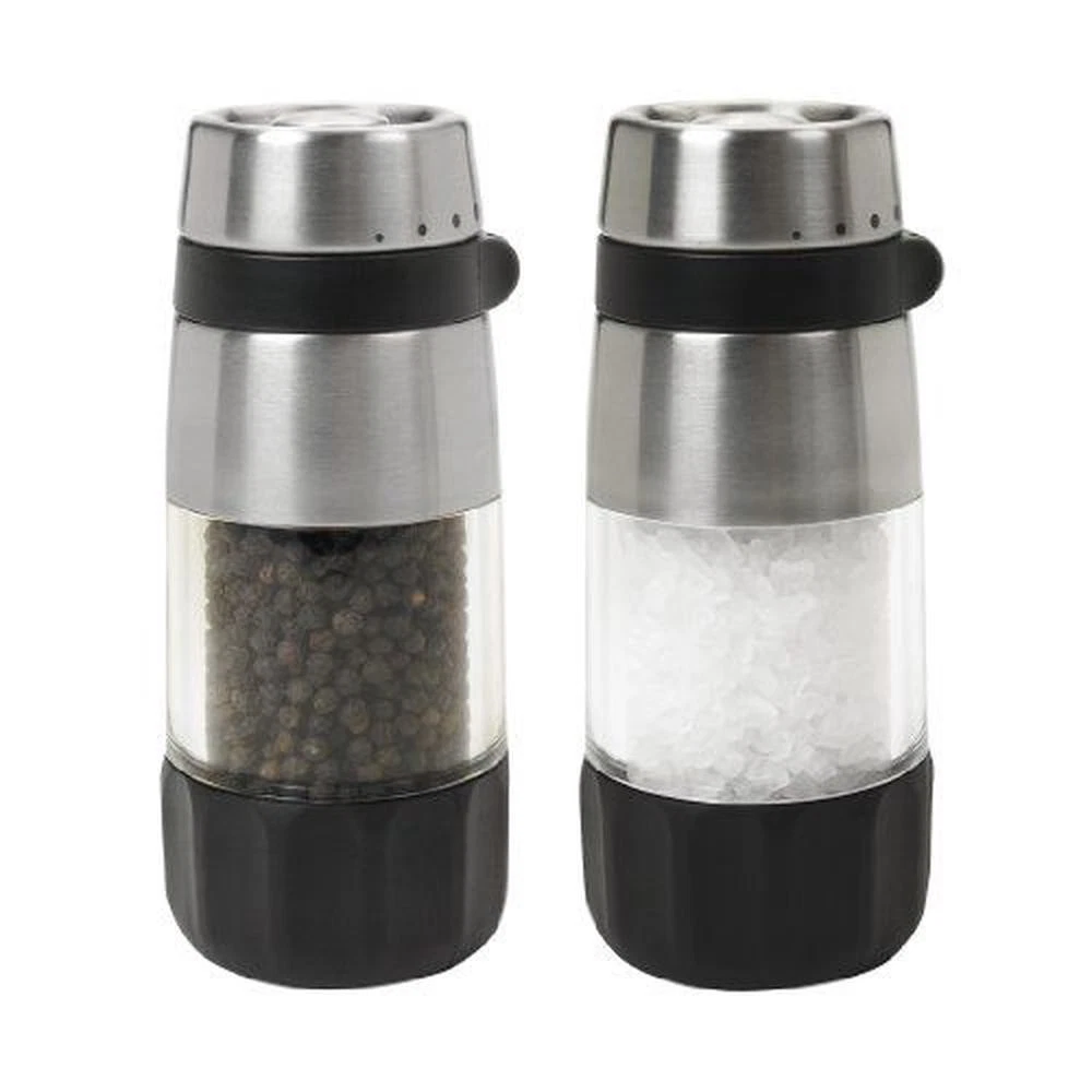 OXO Good Grips Salt and Pepper Grinder Set Salt/Pepper Silver
