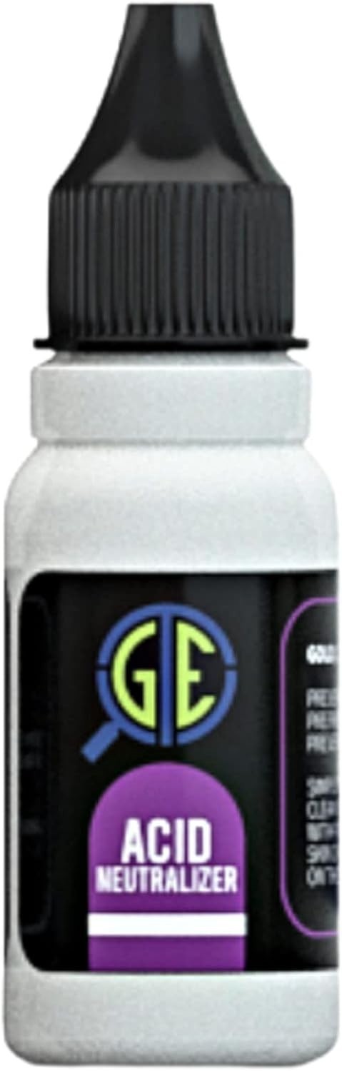 Liquido Solucion Para Detectar Oro Plata Platino Con Piedra De Prueba Efectivo