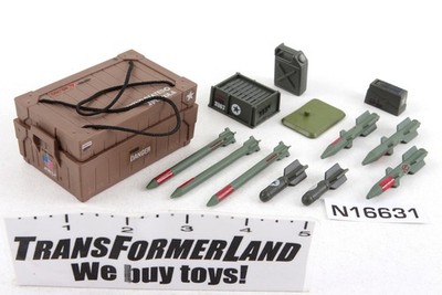Ammo Dump Unit Accessory Packs 1985 Incomplete GI Joe ARAH