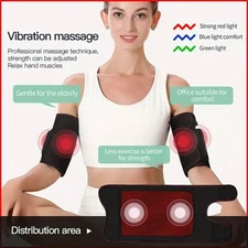 Heating Pad Wrap For Arm Elbow Wrist Foot Leg Knee Massager Joint Pain Relief...