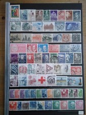LOT DE TIMBRES SUEDE