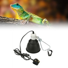 300W Tortoise Curved Heat Lamp Shade Light Dome Holder Turtle Brooder Basking