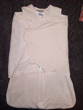 HALO SleepSack Swaddle 0-3 Months White Infant Swaddle Sleeping Bag