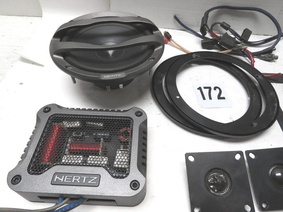 Lote de (3) HERTZ MP 165.3 MILLE PRO 6.5" ALTO-FALANTES AUTOMOTIVOS, CROSSOVERS E TWEETERS - Imagem 2 de 4