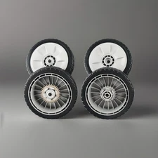 Lawn Mower Wheel Kit 4 Pack for Honda HRR216 HRS216 HRT216 Replacement Wheels