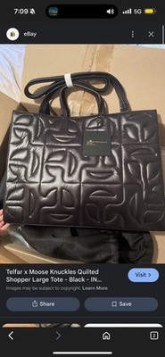 Telfar Black Small Shopping Bag