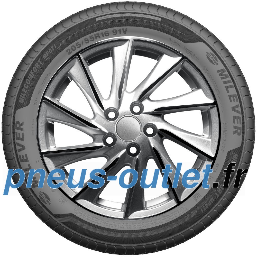 Milever Milecomfort MP071 pneu 205/60 R15 91H anti-aquaplaning