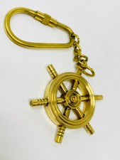 Raw Brass Keychain   Patina Finish Vintage Key Ring Christmas Gift