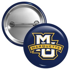 Marquette Golden Eagles Button Pin - 3 Size Options