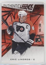 2021 Upper Deck SP Game Used Legends Red Fragment 155/205 Eric Lindros HOF 0pz2
